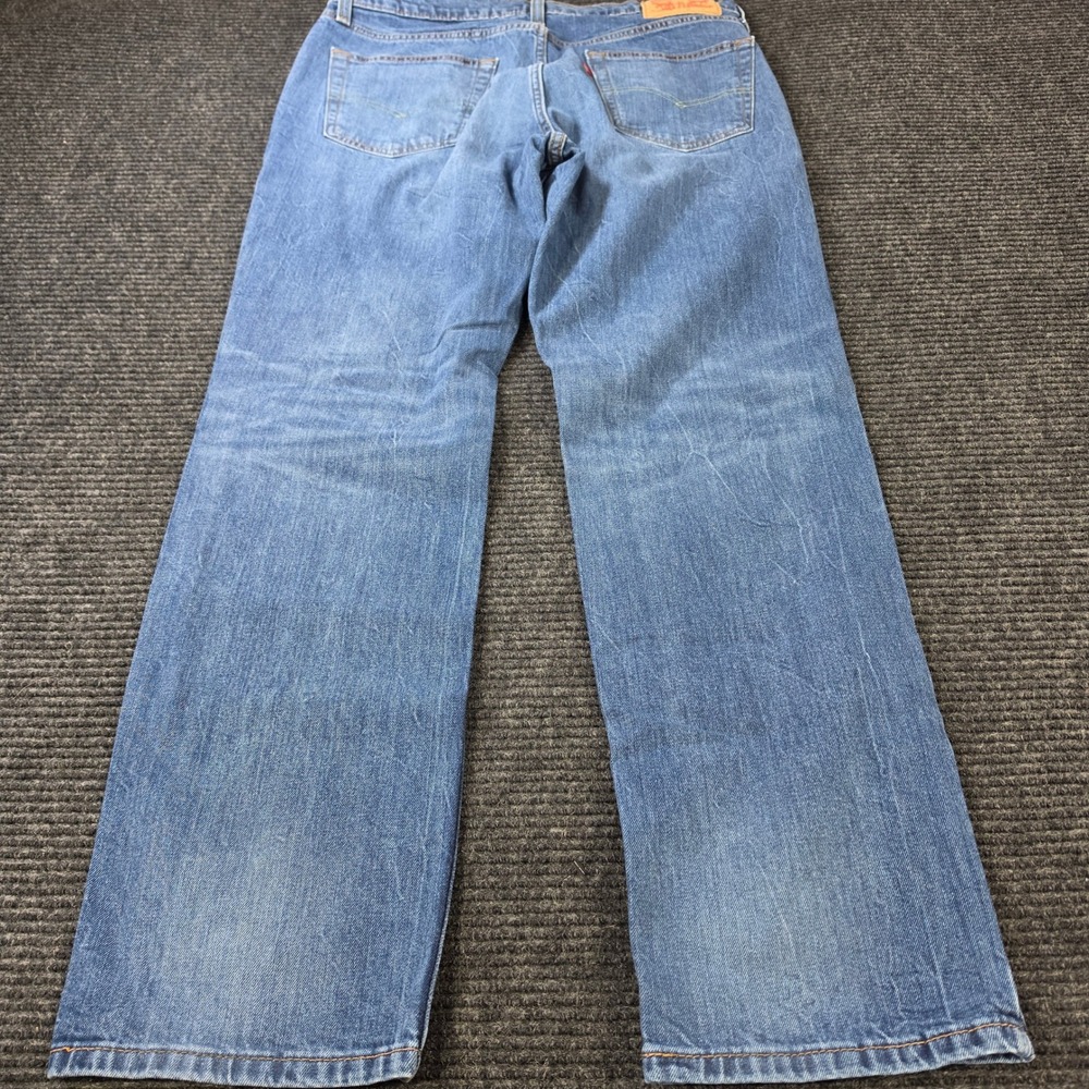 Levi's 541 Original Fit Jeans Mens 33x32 Blue Excellent Straight Leg Denim